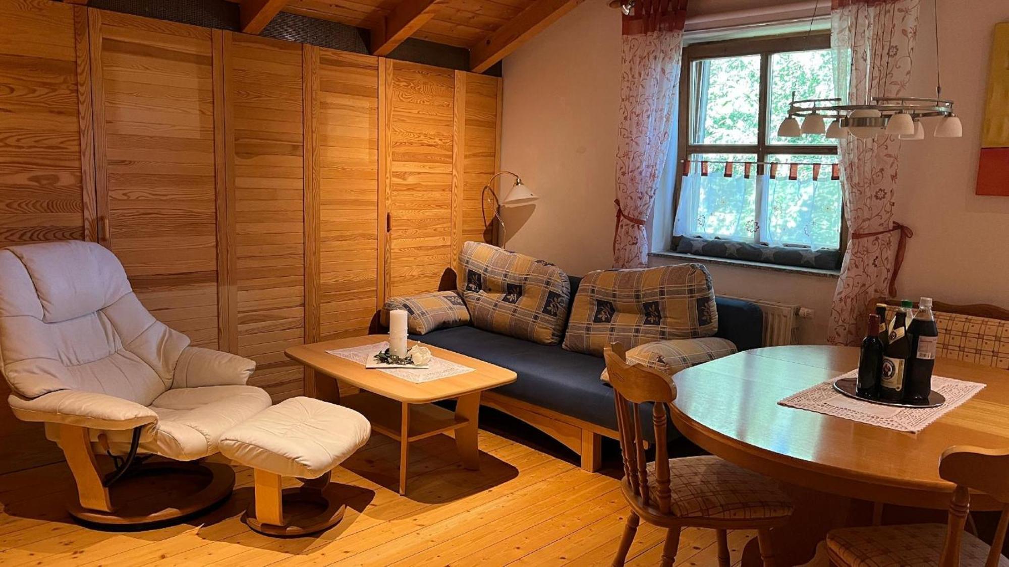 Ferienwohnung "Auszeit" Mit Garten Sankt Oswald-Riedlhuette Exterior foto